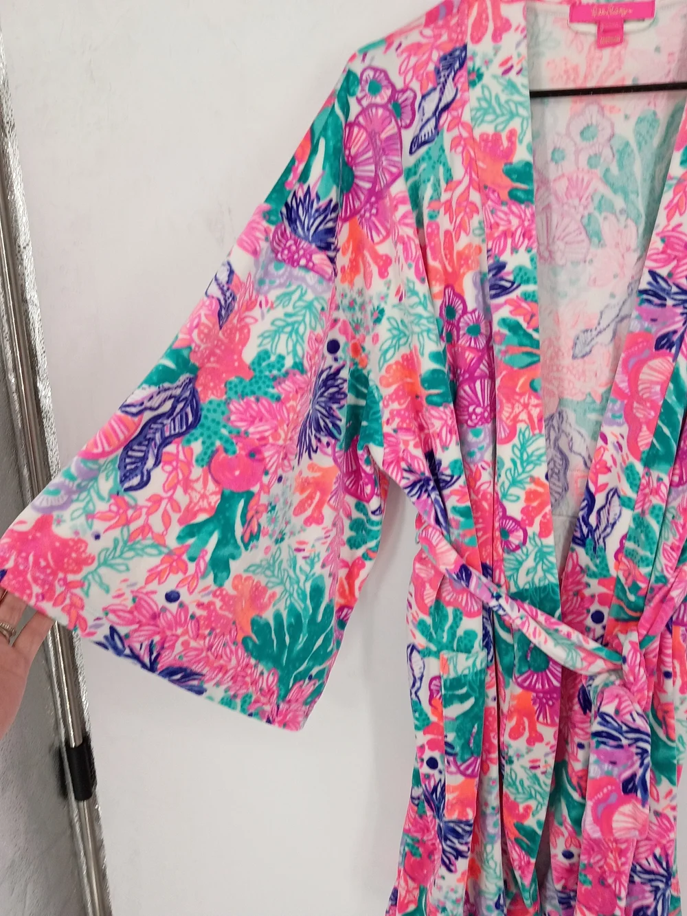 Lilly Pulitzer Velour Robe 